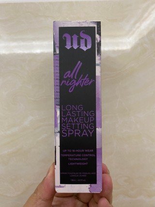 💹20✍️专柜版本
衰败城市定妆喷雾 紫色118ml!
