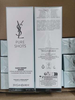 💹30✍️明通版本
圣罗兰夜皇后洗面奶125ML,可配中文标