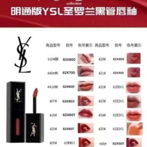 💹45✍️明通版本
圣罗兰唇釉4款所有色号齐全
黑管唇釉423.432.435.610.416.407.
409.425.434.420.433.417.411.
402.413.428.408.441.440.431
黑盖201.211.216.212.202.220
.221.222.204.208.206.213.
206.210.205.209.
粉管207.205.203.204.211.215
水光610.613.617