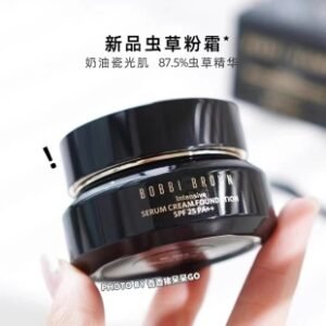 💹50✍️专柜版本
Bobbi brown芭比布朗虫草粉底霜，现货两色，色号:N012色-W016色，可配中文标，需要下单备注！