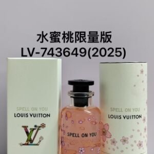 💹140✍️专柜版本,
743649 LV水蜜桃联名限量版100ml(2025)