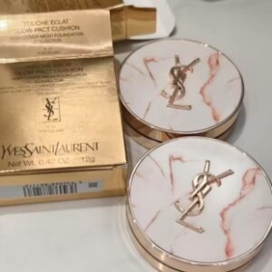 💹50✍️专柜版本
25款圣罗兰情人节限定大理石气垫12g
2色:B10-B20，可配中文标 需要下单备注.