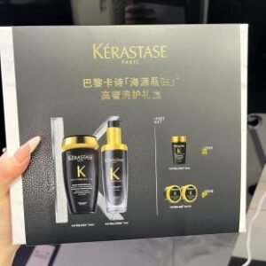 💹150✍️专柜版本
卡诗海源黑钻高奢洗护礼盒五件套。配专柜三标,礼品袋‼️