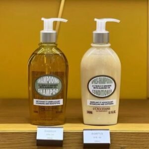 💹42✍️明通版本
新品 欧舒丹甜扁桃杏仁洗发水240ml-护发素240ml,两款现货.可配中文标.需要下单备注!
