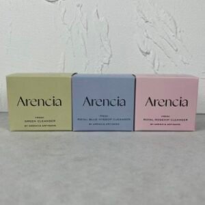 💹35✍️明通版本
韩国Arencia年糕洁面膏120g.三色到货，现货:绿色-粉色-蓝色，