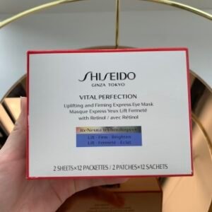💹50✍🏻专柜版，
资生堂悦薇眼膜12片装！号称眼部“小烫斗”。微博每天被无数达人推荐，能像烫斗一样把眼部细纹烫平，并改善深层皱纹😉如果每天坚持不了用眼霜，那起码方便省事的眼膜不能少哦。网评说只要连续使用4周，就能有明显改善。但是很多客人用一次就说有效果超赞！