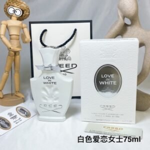 💹50✍️专柜子版本
CREED 信仰Love In White克雷德白色爱恋女士香水75ml

白色爱恋
香调:东方花香调
前调:橙子
中调：鸢尾花水仙花木兰大米茉莉玫瑰
后调:檀香木香草龙涎香
属性:女香
标签：花香脂粉柑橘黄色花白色花木香