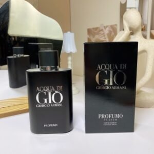 💹50✍🏻专柜版，
阿玛尼黑色寄情男士香水香精版125ml！