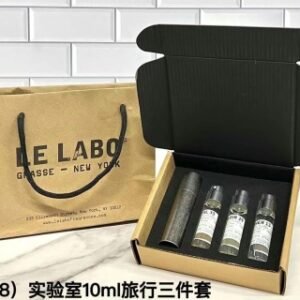 💹60✍🏻专柜版，
实验室旅行香水小样10ml三件套！配外壳便携装。味道：33-29-13。