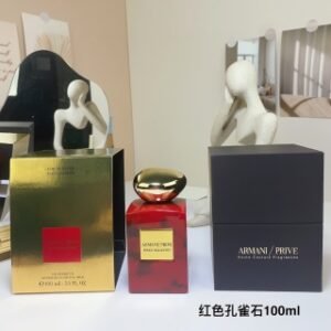 💹60✍️专柜版本
063717阿玛尼私藏红色孔雀石100ml！