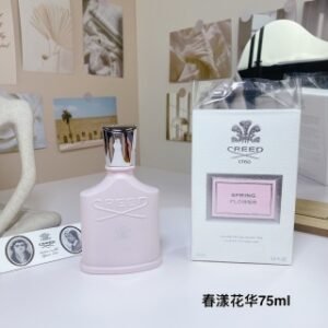 💹50✍️专柜版本
信仰春漾花华/春日之花香水75ml
🔜 一比一质量❗️Creed信仰克雷德Spring Flower新香春漾花华香水75ml
香氛系列:花香粉瓶
前调：佛手柑、葡萄柚、绿植香调、柠檬
中调：杏子、茉莉花、桃子、白花花束
后调:龙涎香、雪松、麝香