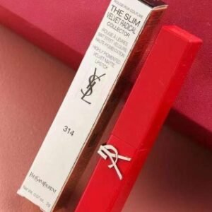 💹50✍🏻专柜版，
圣罗兰全红条口红！色号：1966-314。