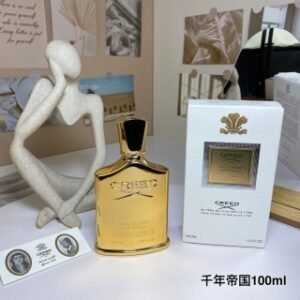 💹55✍️专柜版本
克雷德第三瓶信仰王者之香千年帝国100ml
信仰王者之香(千年帝国)Creed Imperial
Millesime,1995
品牌:信仰
香调:木质花香调
前调:果香盐
中调：鸢尾花橘子柠檬香柠檬
后调:麝香木质香海水
属性:中性香