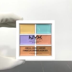 💹18✍️专柜版本
NYX6色遮瑕盘01#肤色🔜XPUN5W编码！NYX六色遮瑕盘。滋润度很高的一款遮瑕，连皮肤很干的人上妆也不容易卡纹，黑眼圈，痘印，肤色不均匀，用这一块遮瑕盘就足够了。