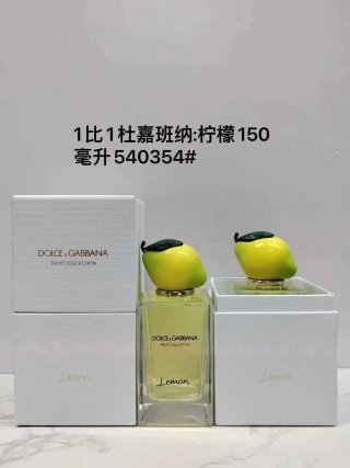 💹70✍️专柜版本
杜嘉班纳水果系列150ml!味道:柠檬,橘子,菠萝!