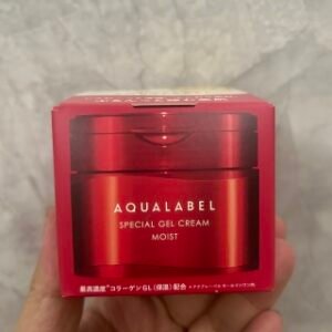 💹40✍️专柜版本
新版本 日本资生堂水之印五合一保湿面霜90g红色，对版对味.膏体透明、啫喱果冻质地，清爽～保湿面霜。