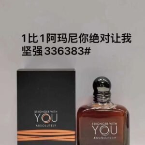 💹50✍️专柜版本
336383阿玛尼你绝对让我坚强香水100ml！