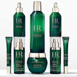 明通版本，新版 HR赫莲娜绿宝瓶系列⬇︎
绿宝瓶精华100g
绿宝瓶精华75g
绿宝瓶精华50g
绿宝瓶面霜50g
绿宝瓶眼霜15g
绿宝瓶三件套
新肌水200g