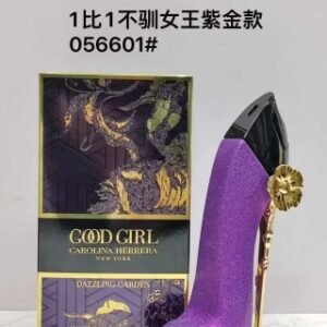 💹60✍️专柜版本
056601卡罗琳娜高跟鞋紫金币不训女王edp浓香水80ml！