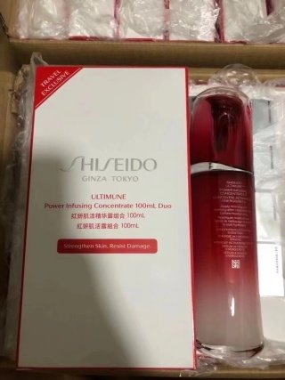 💹65✍️明通版本,单只
SHISEIDO资生堂红腰子精华100ml,打12套,件24套,配三标,高版本,亲民价格,已改新日期