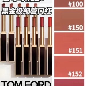 💹50✍️专柜版本，
先到色号🔜100-150-151-152-153
TF黑金极细管口红 官网同步 总10个色 16-100-150-151-152-153-154-155-156-157