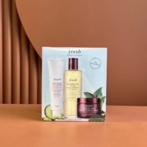 💹80✍️专柜版本
平价款,馥蕾诗黑茶三件套,大豆洗面奶150ml,黑茶水250ml,黑茶面霜50ml