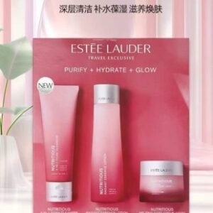 💹110✍️专柜版本
新版 雅诗兰黛红石榴三件套(洗面奶125ml+水200ml+面霜50ml)到货,件36套