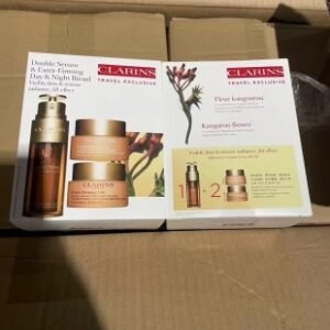 💹135✍️明通版本，一套
娇韵诗双萃三件套（双萃50ml+日晚霜50ml)
件12套，现货供应[微笑]