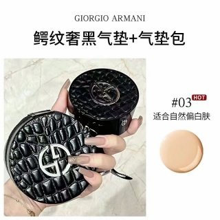 💹75✍️明通版本
阿玛尼鳄鱼纹黑皮革气垫
对版网格内胆,色号2-3两色
配中文标优势价格