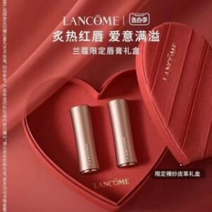 💹130✍️专柜版本
兰蔻小蛮腰粉金口红两件套爱心礼盒款!色号:273#,220#。