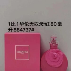 💹60✍️专柜版本
884737华伦天奴粉红edp女士浓香水80ml！