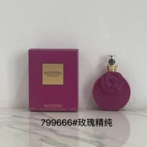 💹60✍️专柜版本
华伦天奴玫红色雕花 玫瑰精纯 女士香水80ml