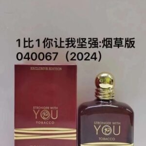 💹50✍️专柜版本
040067阿玛尼你绝对让我坚强烟草版香水100ml！