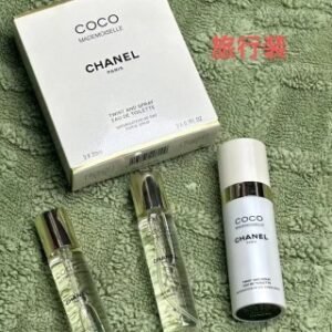 💹55✍️专柜版本
香奈儿coco粉色试管旅行装三件套
香奈儿Coco白色试管旅行装三件套