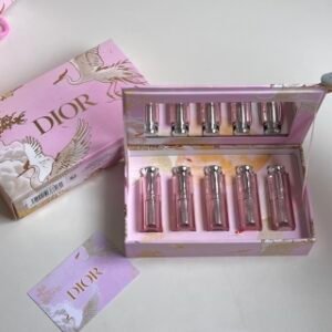 💹60✍️专柜版本
迪奥变色唇膏小样五件套 /白鹤版1.5g*5 000# 001 004# 038# dior8# 配礼袋+卡片+中文标 打12 件96