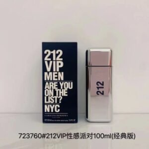 💹65✍️专柜版本
卡罗琳娜 212性感派对新版100ml，212性感派对经典版100ml