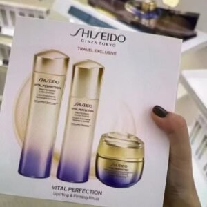 💹100✍️专柜版本
资生堂悦薇水乳面霜三件套！