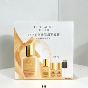 💹90✍️明通版本
雅诗兰黛DW粉底液3+1套装！内含：30ml+15ml+7ml*2。色号：1w1。