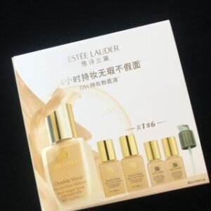 💹100✍️明通版本
雅诗兰黛DW粉底液4+1套装！内含：30ml+15ml*2+7ml*2。色号：1w1。