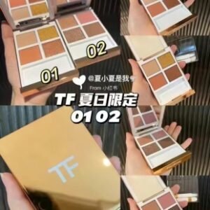 💹40✍️专柜版本
TF落日流光4色眼影盘!色号:01S#Islander Haze,02S#Tropical Dusk。