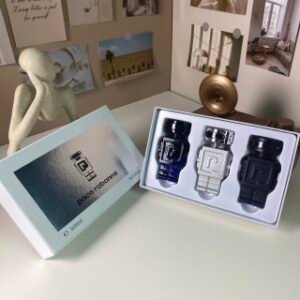 💹55✍️普通版本
帕高机器人男士中样三件套香水30ml×3个，带喷头，内含：经典机器人，幻影机器人，黑色机器人
