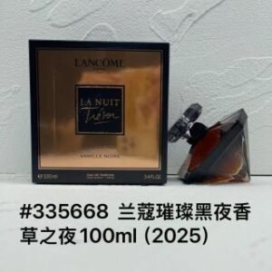 💹55✍️专柜版本
兰蔻璀璨黑夜香草之夜100ml
​兰蔻璀璨黑夜香精版100ml
兰蔻璀璨女士浓香100ml
新味兰蔻璀璨珍爱之夜100ml
新味兰蔻璀璨黑夜馥郁版100ml
新味兰蔻璀璨珍爱夜之花100ml