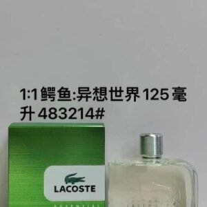 💹50✍️ 专柜版本
拉科斯特鳄鱼异想世界125ml
拉科斯特鳄鱼清新之水100ml
拉科斯特鳄鱼女士淡香100ml
拉科斯特鳄鱼同名淡香100ml