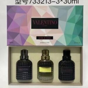 💹50✍️普通版本
733213新版华伦天奴男士香水30ml中样三件套炫动版