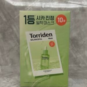 💹25✍️专柜版本
韩国Torriden桃瑞丹面膜10片装绿色.Torriden面膜:💙蓝色玻尿酸面膜,保湿效果很好。💚绿色补水面膜,温和也不油腻,而且不粘不刺激,敏感肌也可以大胆使用!