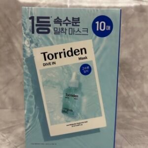 💹25✍️专柜版本
韩国Torriden桃瑞丹面膜10片装蓝色❗️Torriden面膜:💙蓝色玻尿酸面膜,保湿效果很好。💚绿色补水面膜,温和也不油腻,而且不粘不刺激,敏感肌也可以大胆使用!