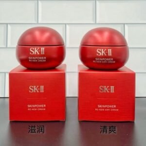 💹55✍️明通版本，最新版
最新版 sk2大红瓶面霜新版明通版80g 轻盈型 滋润型 细节全对版 味道对香 市面最高版本 非流通普货 正品质量直供 支持对比 配中文标 打25 件50