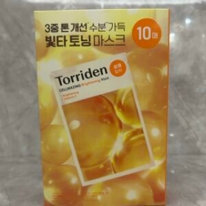 💹25✍️专柜版本
韩国Torriden桃瑞丹面膜10片装橙色.最新日期.现货:绿色-蓝色-橙色-粉色.