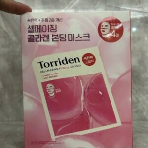 💹25✍️专柜版本
韩国Torriden桃瑞丹面膜4片装粉色.最新日期.现货:绿色-蓝色-橙色-粉色.