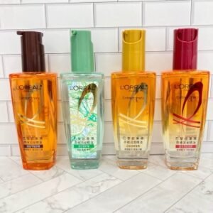 💹25✍️明通版本
欧莱雅护发精油明通版100ml 
支支带泡沫保护套 认准打码 图片实拍 
4味:适合干枯沙发 夏日青柠香 适合多种发质 适合染烫发质
支支带泡沫保护套 最新日期 对版质量